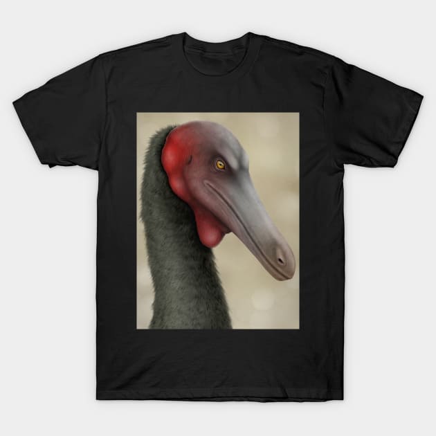 Unenlagia Portrait T-Shirt by saradrawspaleo